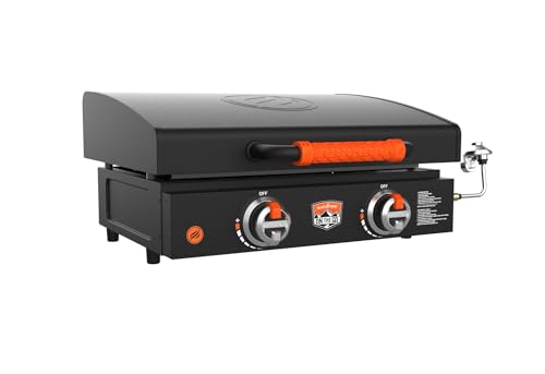 Blackstone 2224 On-The-Go 22' Omnivore Tabletop Griddle with Hood