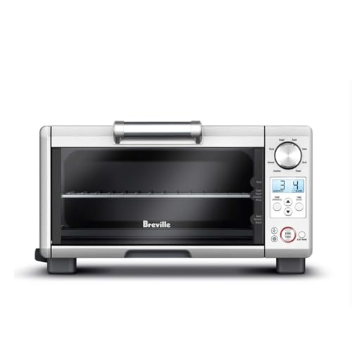 Breville BOV450XL Mini Smart Countertop Oven and Toaster Oven, Small,...