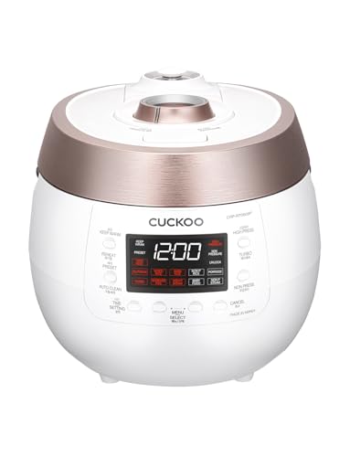 Cuckoo CRP-RT0609FW 6 cup Twin Pressure Plate Rice Cooker & Warmer...