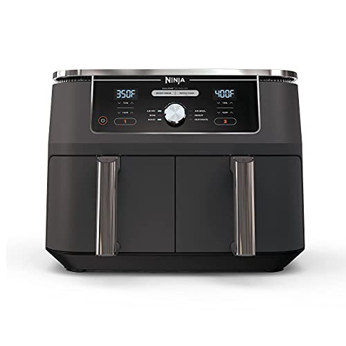 Ninja DZ401 Foodi 10 Quart 6-in-1 DualZone XL 2-Basket Air Fryer with...