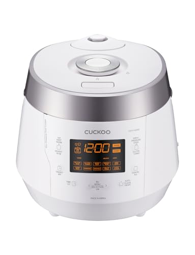 CUCKOO High Pressure Rice Cooker 10-Cup Uncooked / 20-Cup Cooked with...