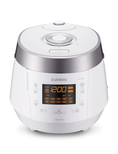 CUCKOO High Pressure Rice Cooker 10-Cup Uncooked / 20-Cup Cooked with...
