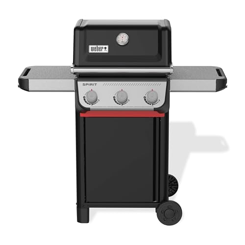 Weber Spirit E-310 Liquid Propane Gas Grill for Outdoor Cooking and...