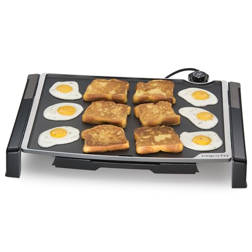 Presto 07073 XL Tilt-N-fold Electric Griddle, Black