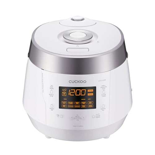 CUCKOO High Pressure Rice Cooker 10-Cup Uncooked / 20-Cup Cooked with...