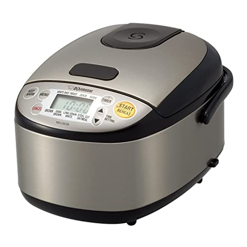 Zojirushi Micom 3-Cup Compact Size, Multiple Settings, Stainless Steel...