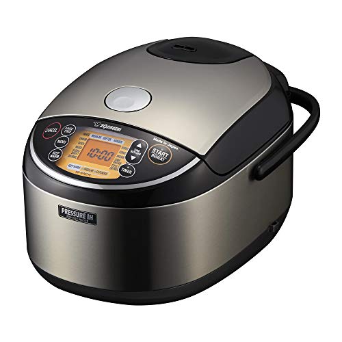 Zojirushi NP-NWC18 Pressure Induction Heating 10-Cup Rice Cooker and...
