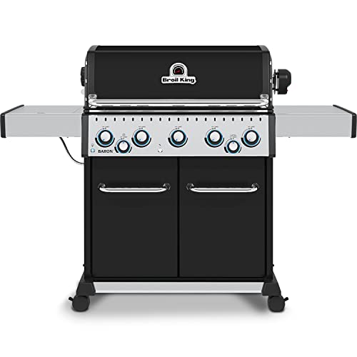 Broil King 876244 Baron 590 Pro, Liquid Propane (LP), Stainless Steel,...