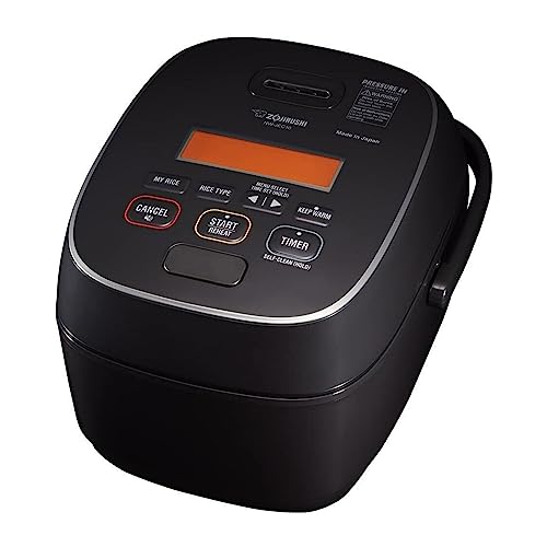 Zojirushi NW-JEC10BA Pressure Induction Heating (IH) Rice Cooker &...
