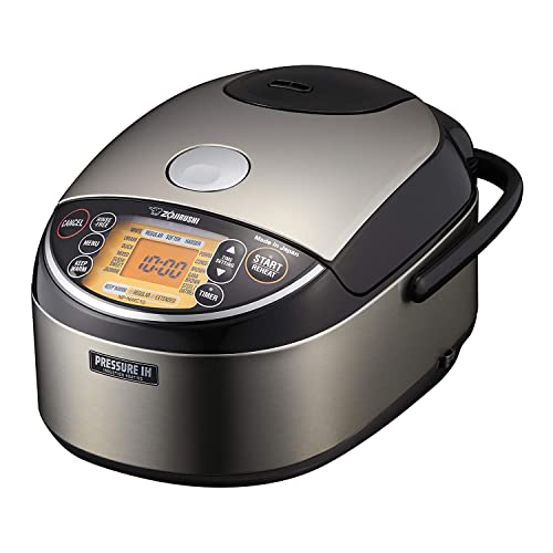 Zojirushi NP-NWC10XB 5.5-Cup Pressure Induction Heating Rice Cooker...