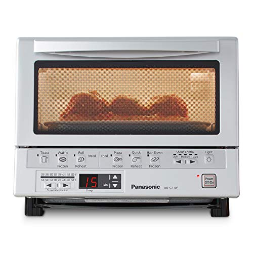 Panasonic FlashXpress Toaster Oven Countertop, 4-Slice Small Toaster...