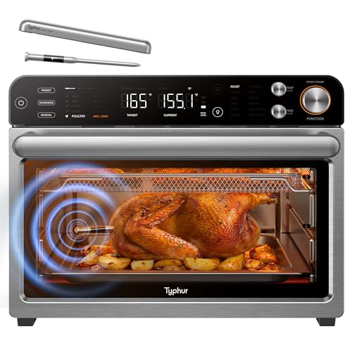 Typhur Sync Oven with Smart AI Wireless Meat Thermometer Probe,...