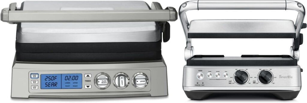 Cuisinart Elite Griddler vs Breville Sear and Press: Which Indoor Grill Is Better for You?